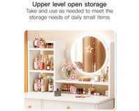 Thumbnail for Dressing table with LED Mirror