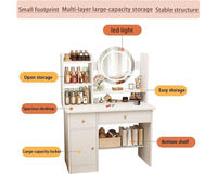 Thumbnail for Dressing table with LED Mirror