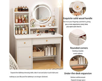 Thumbnail for Dressing table with LED Mirror