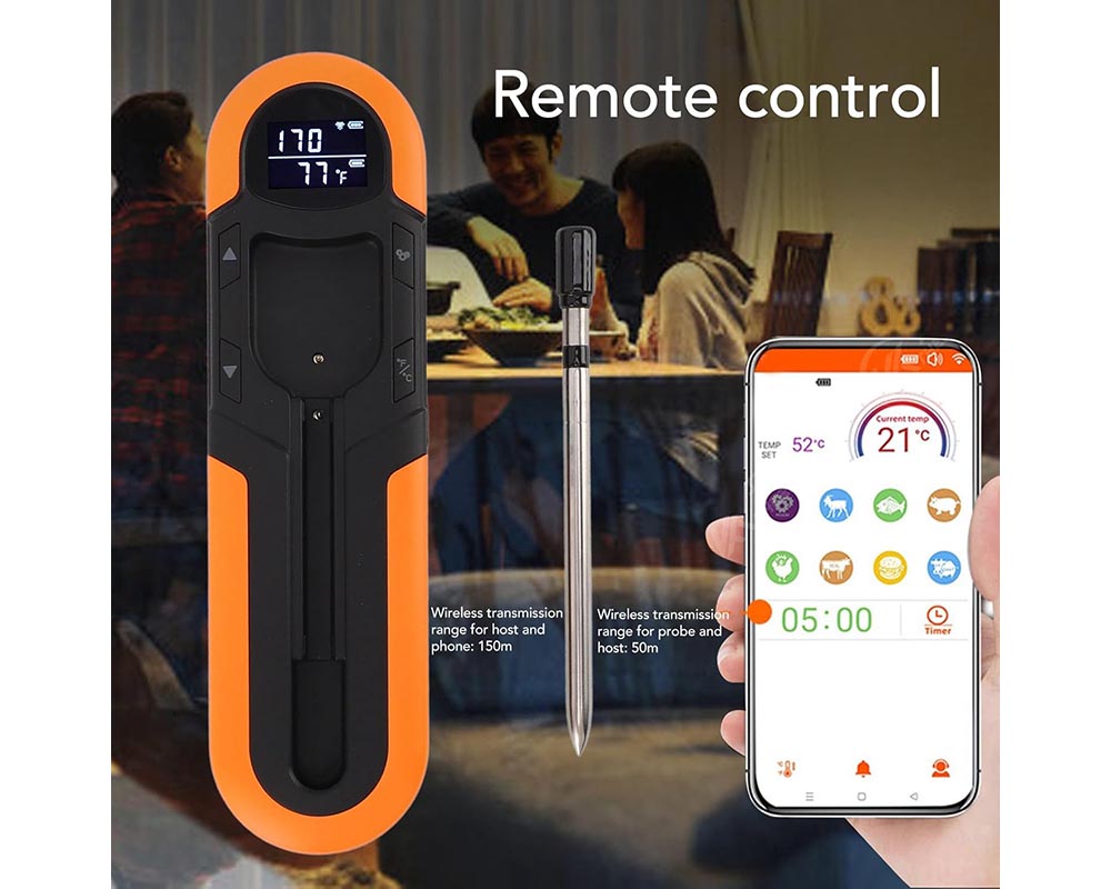 Smart Wireless Meat Thermometer