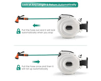 Thumbnail for 20M Retractable Garden Water Hose Reel