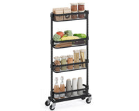 Thumbnail for 4 Tier Trolley Basket Kitchen Trolley