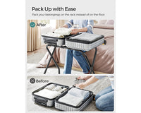 Thumbnail for Luggage Racks Set of 2 - Black