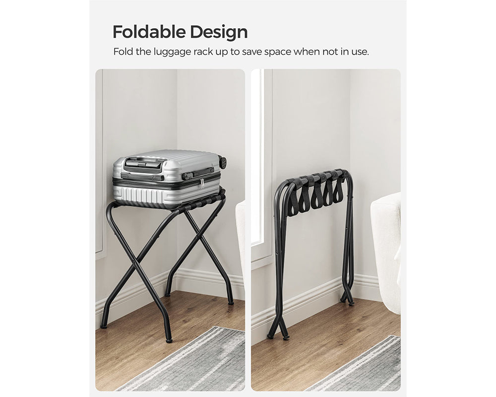 Luggage Racks Set of 2 - Black