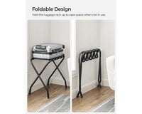 Thumbnail for Luggage Racks Set of 2 - Black