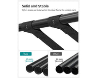 Thumbnail for Luggage Racks Set of 2 - Black