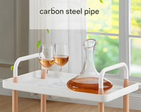 Thumbnail for Side view of utility cart showing frame