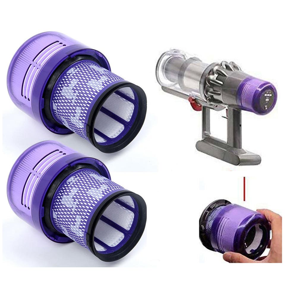 Dyson vacuum filter pair in retail packaging