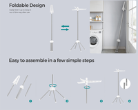 Thumbnail for Durable clothes drying stand