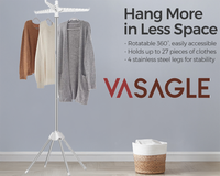 Thumbnail for Saving Clothes Laundry Drying Rack