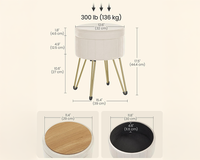 Thumbnail for Ottoman Storage Foot Stool