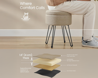 Thumbnail for Ottoman Storage Foot Stool