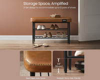 Thumbnail for Shoe Rack Storage Bench