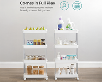 Thumbnail for Kitchen Storage Trolley