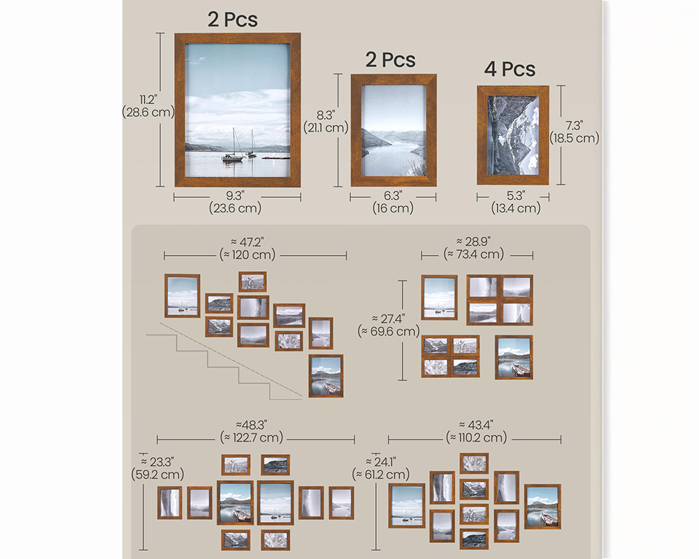 Photo Frames Set
