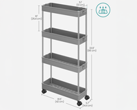 Thumbnail for Kitchen Storage Trolley