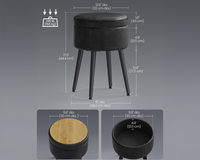 Thumbnail for Ottoman Storage Foot Stool