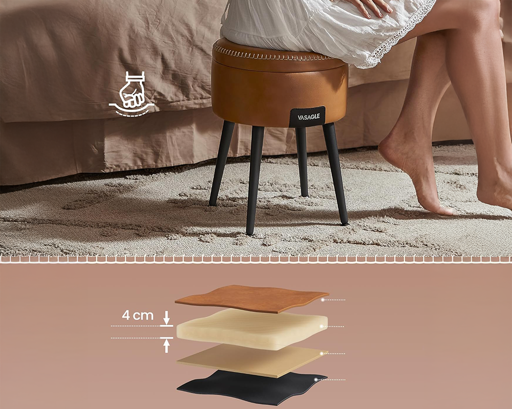 Ottoman Storage Foot Stool