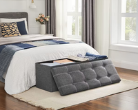 Thumbnail for Storage Ottoman Bench