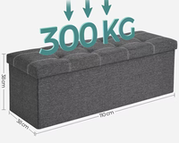 Thumbnail for Storage Ottoman Bench