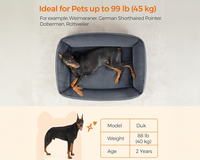 Thumbnail for Dog Bed Cushion Dog Bed Removable And Washable