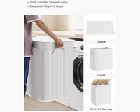 Thumbnail for VASAGLE Laundry Basket