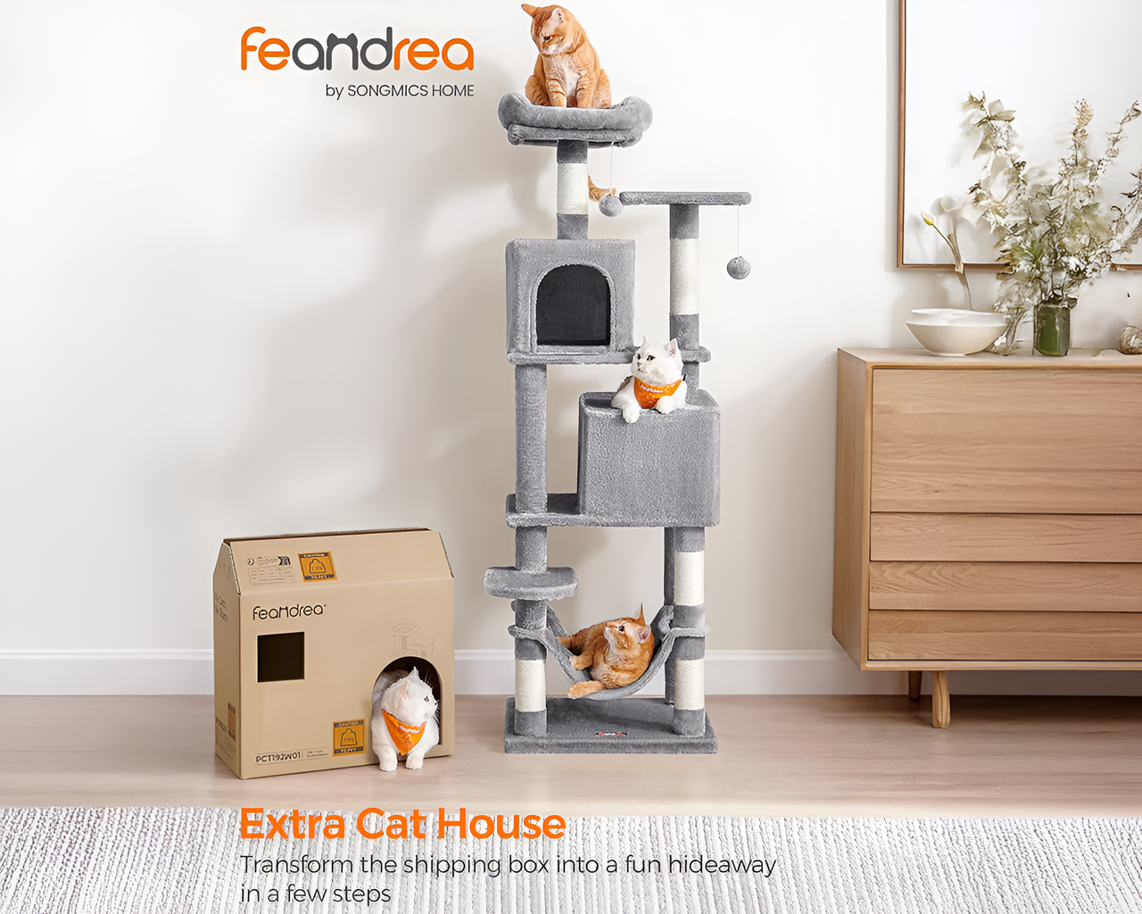 Cat Tree House