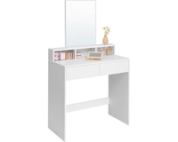 Thumbnail for VASAGLE Dressing Table With Mirror