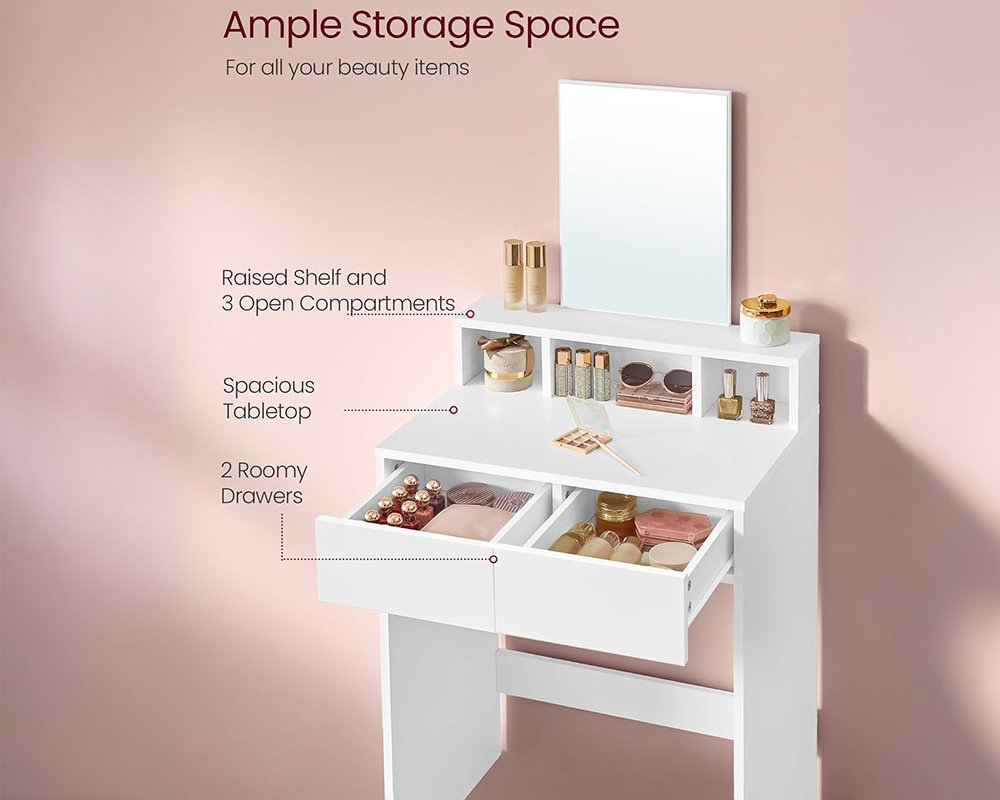 Dressing Table With Mirror