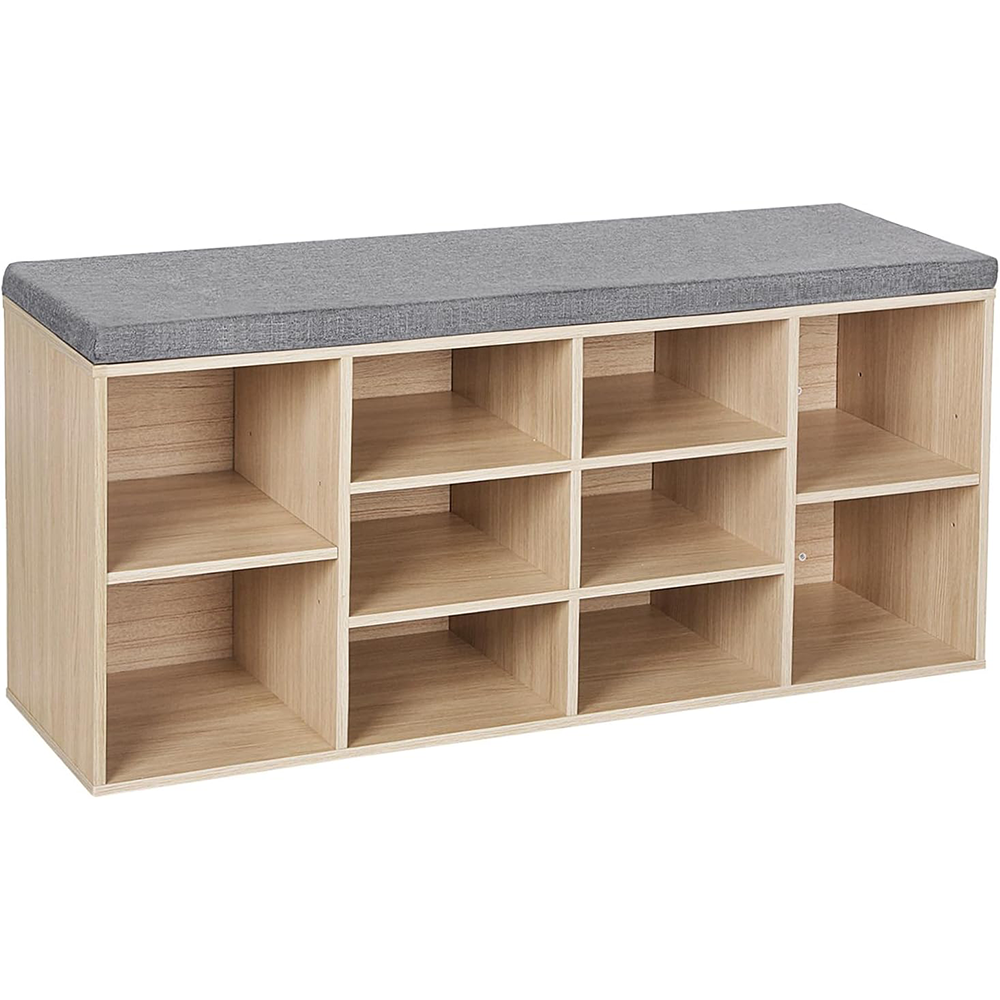 VASAGLE Shoe Rack Bench Shoe Storage Bench Shoe Rack