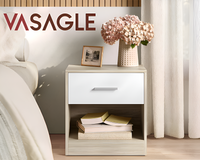 Thumbnail for Side view showing compact bedside table