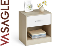 Thumbnail for Bedside Table with Drawers