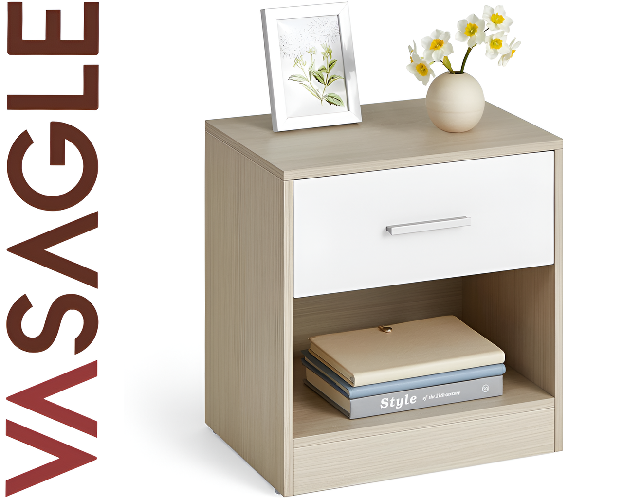 Bedside table assembly instructions and parts