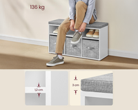 Thumbnail for Vasagle Shoe Rack Bench