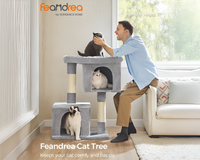Thumbnail for Cat tree house instruction manual and tools