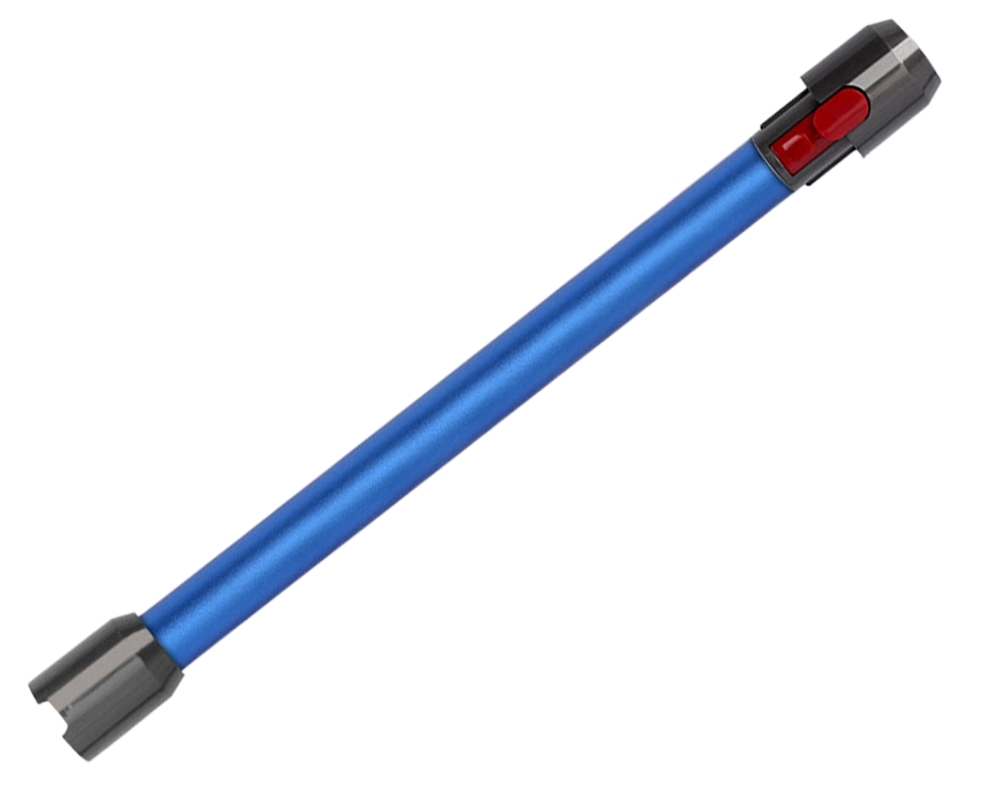Blue wand stick extension tube with mounting clip