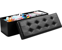 Thumbnail for Storage ottoman bench used in living room setting