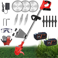 Thumbnail for Lawn Mower Cordless Pruning Cutter Weed Wacker Garden Trimmier
