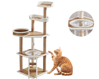 Thumbnail for Cat Tree House Scratching Post Condo