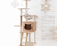 Thumbnail for Cat tree in home interior