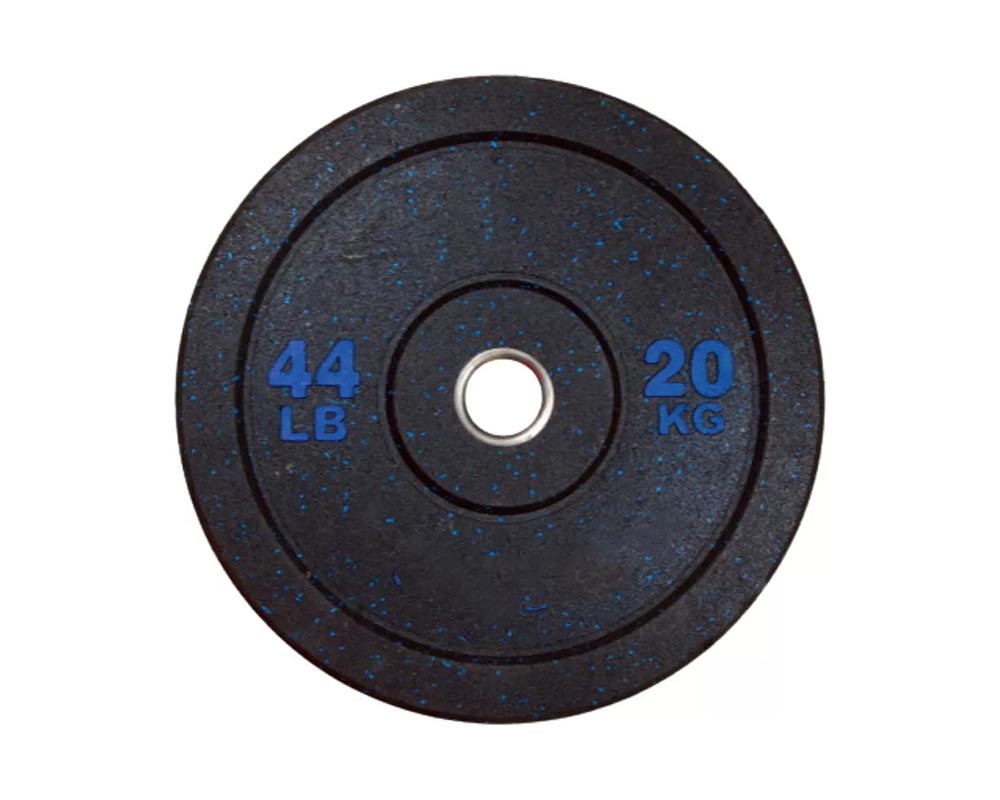 Rubber finish prevents chipping on plate