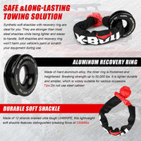 Thumbnail for Soft shackle diamond knot with heat shrink