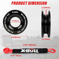 Thumbnail for Aluminium winch ring with e-coating finish