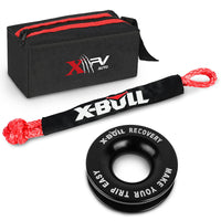 Thumbnail for X-BULL soft shackle kit with vermillion rope