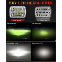 Thumbnail for 7-Inch LED Work Lights | Multi-Model Compatibility for JEEP for YJ, XJ, TJ, JK, Ram