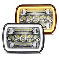 Thumbnail for 7-Inch LED Work Lights | Multi-Model Compatibility for JEEP for YJ, XJ, TJ, JK, Ram