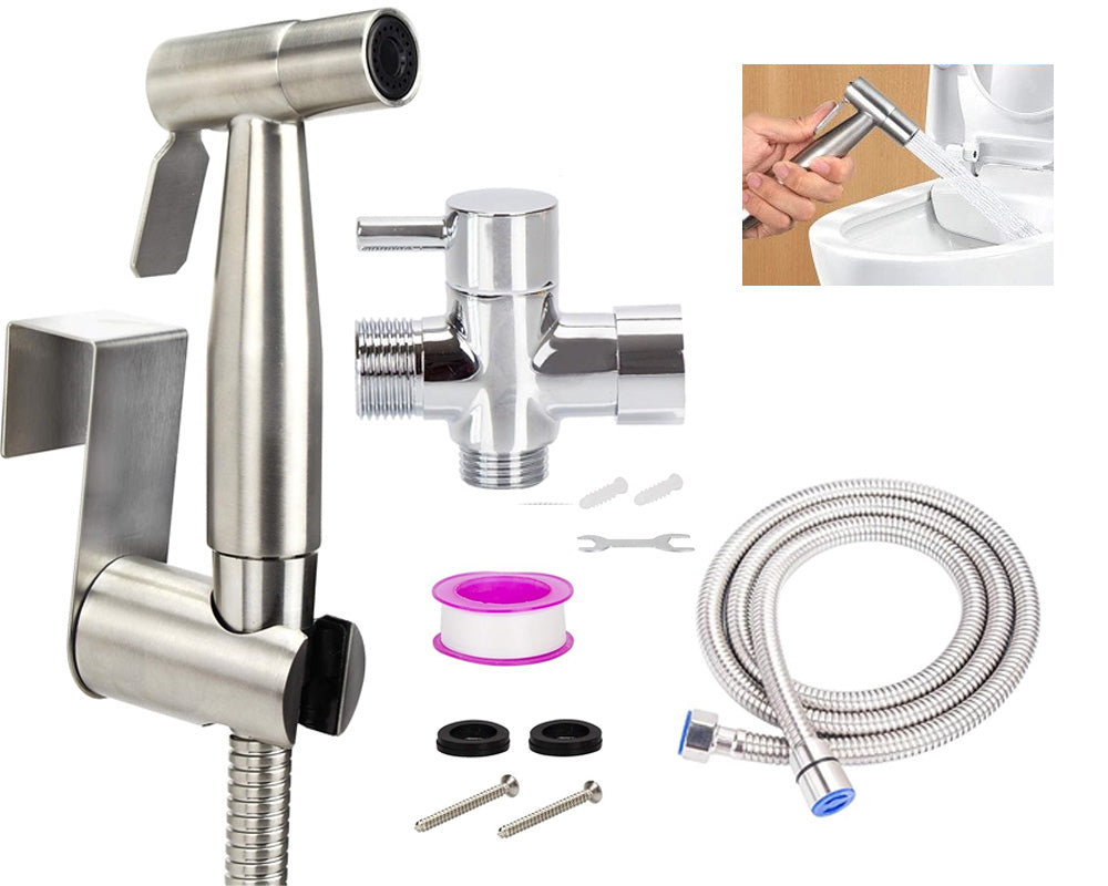 Bidet kit with installation screws
