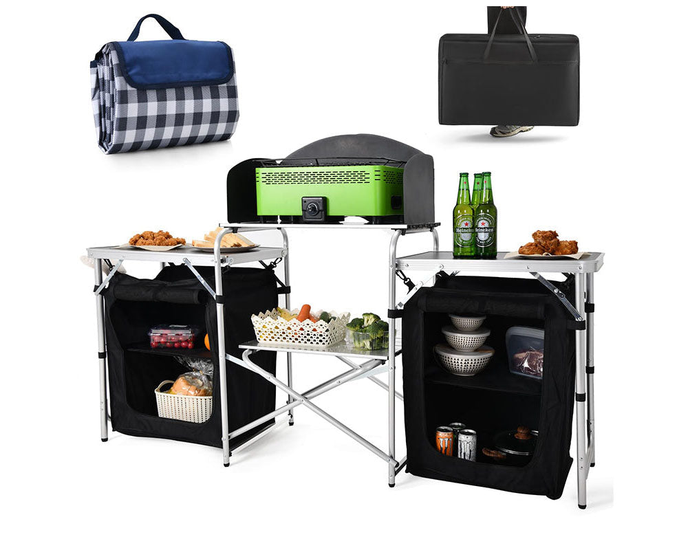 Camping table carrying bag