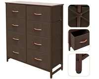 Thumbnail for Chest of Drawers 8 Drawers Dresser Tallboy