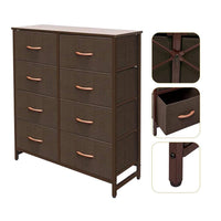 Thumbnail for Chest of Drawers 8 Drawers Dresser Tallboy